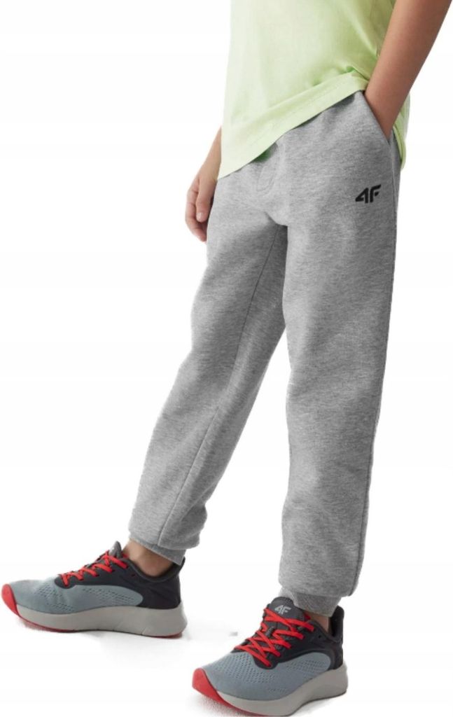 4F Jungen Jogginghose Grau Größe 122 - Bequem und Vielseitig