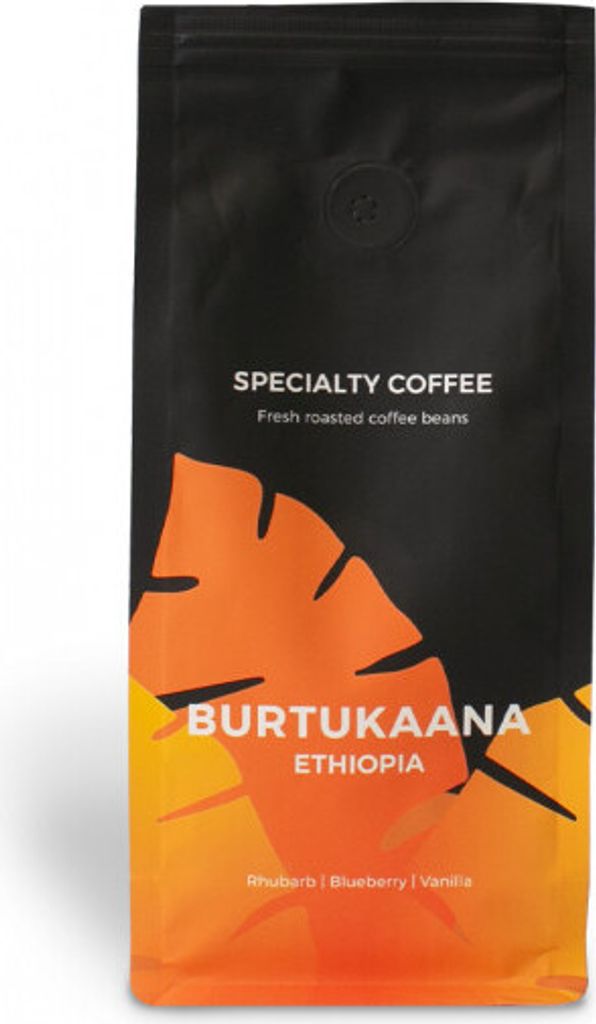 Spezialitätenkaffee „Ethiopia Burtukaana“, 250 g ganze Bohne