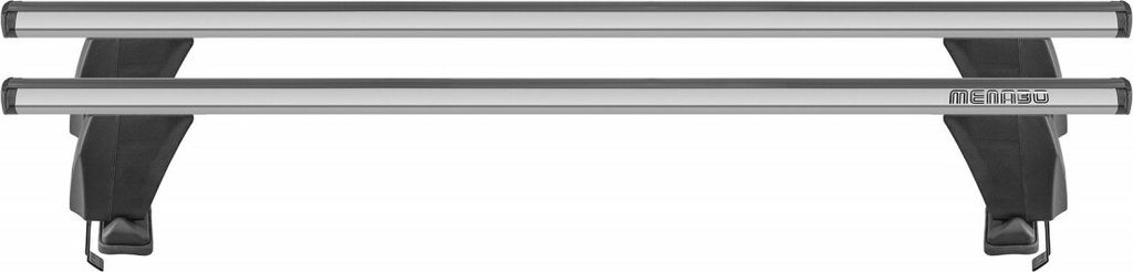 Menabo Delta Silver Dachträger für Ford Focus III Station Wagon, 5 Türer, Modell 2011-2014