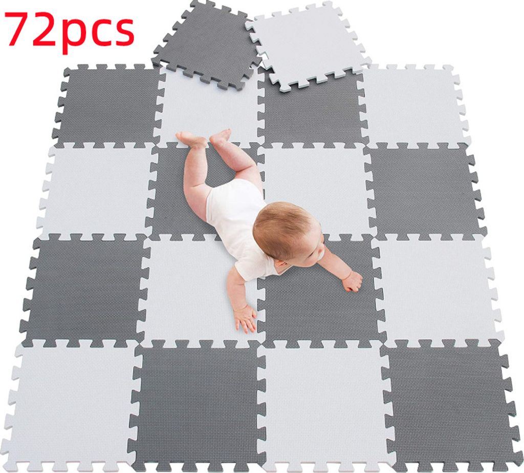 72pcs Krabbelmatte Puzzelmatte für Babys und Kinder Produktbild 