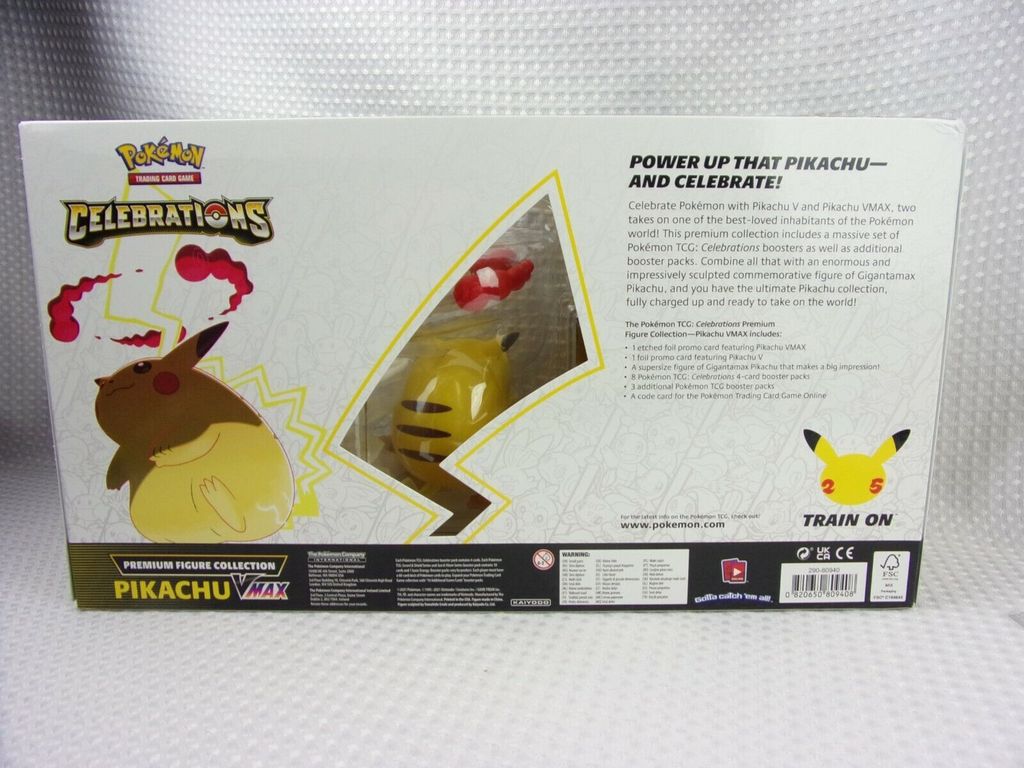 Pokemon Celebrations - Pikachu VMAX Premium Figure Obrázok produktu 