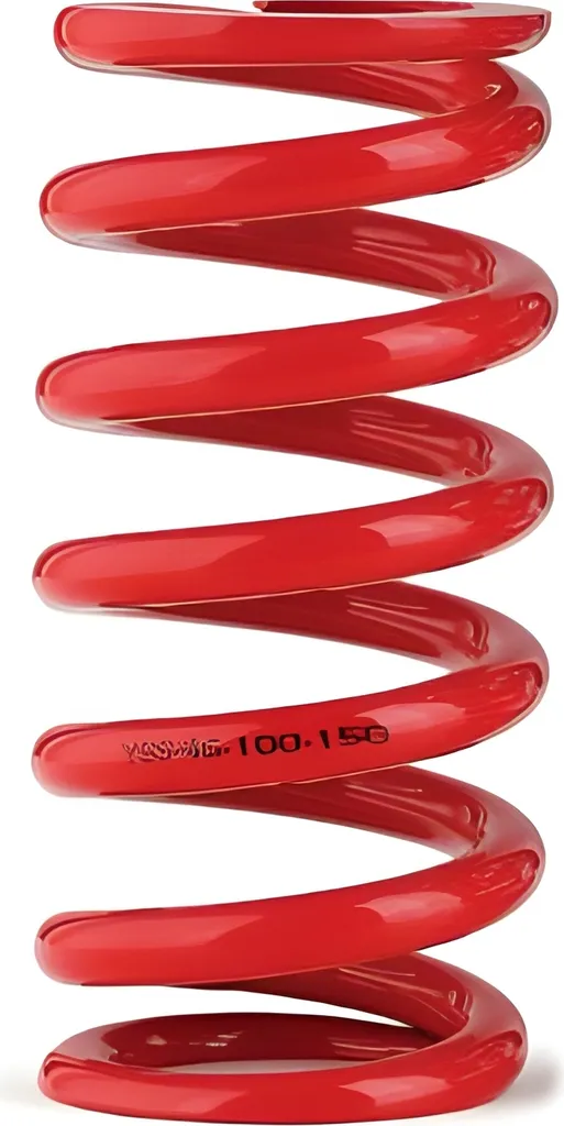 Ressort hélicoïdal YSS 46A35S200A5 rouge pour amortisseur MX Enduro