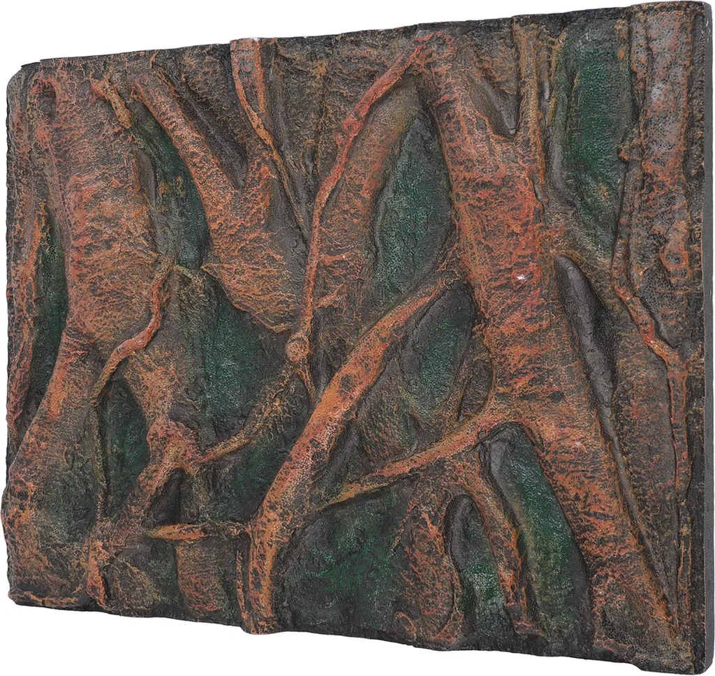 Fond 3D vivant multi-pattes 60x45cm - Décor structuré pour reptiles - 2