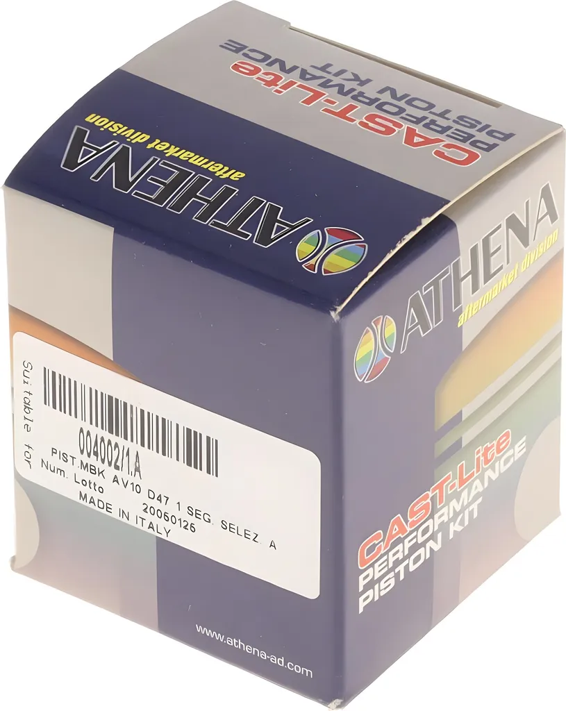 Piston Athena 70cc d.47.00mm : stop perte de compression MBK 51 AV10 - 2