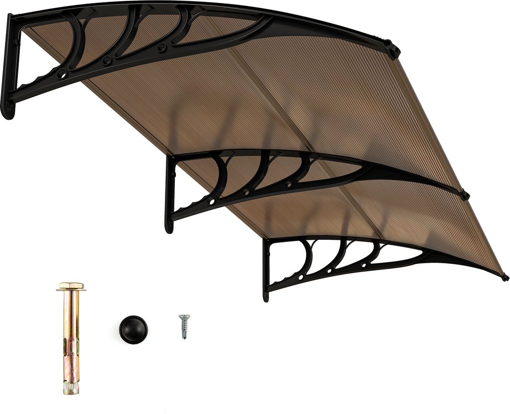 Pensilina COSTWAY per porta d'ingresso 199x99cm, pensilina Immagine del prodotto 