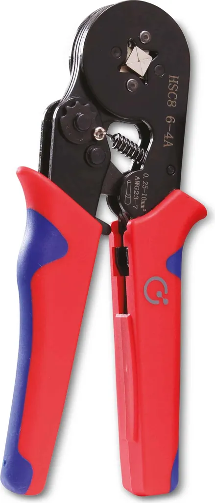 Quadrios 22T006 Pince à Sertir pour Embouts de Câbles 0.25 à 10 mm²