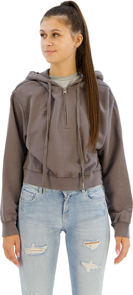 Replay W3103 .000.22738g Kapuzenpullover Grau M Frau Grau M