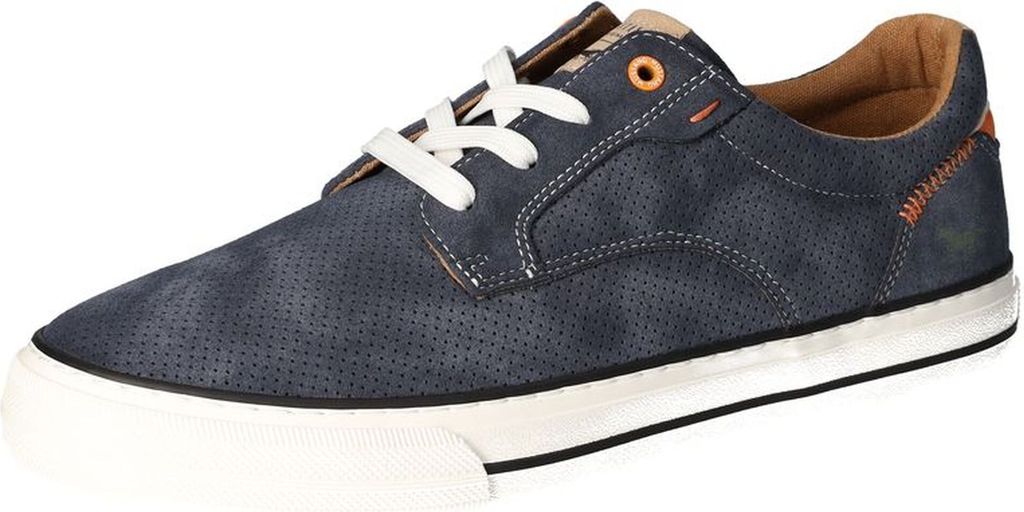 MUSTANG Schnürhalbschuh blau 43