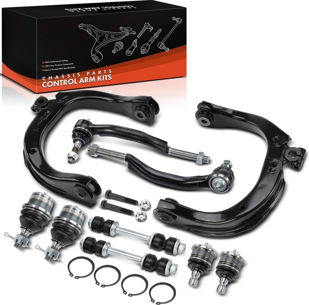 Frankberg 1x Querlenker Satz Vorderachse für Chevrolet Trailblazer Isuzu Ascender Saab 9-7X 4.2L 5.3L Bj ab 2001