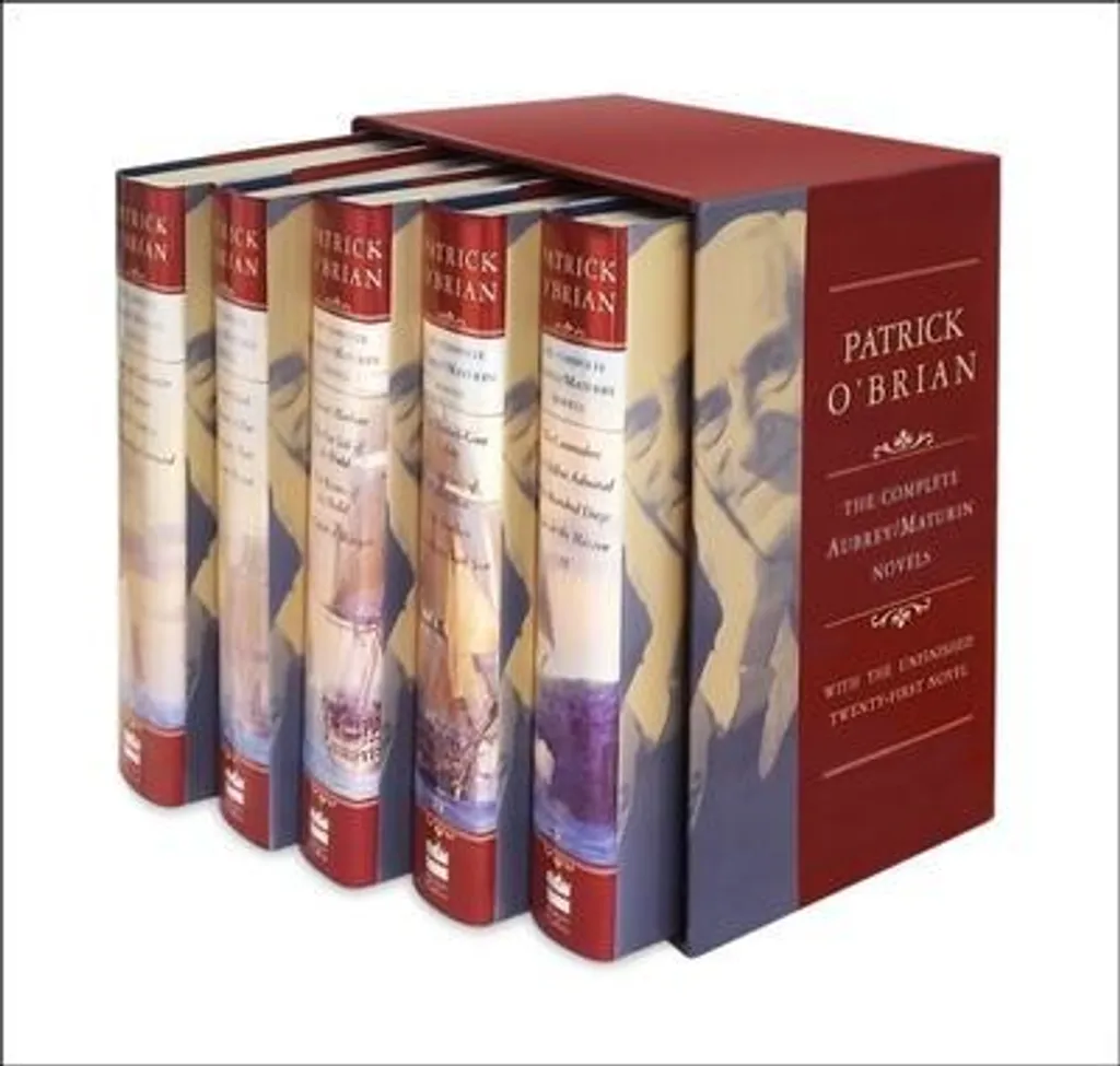 Coffret de livres de poche de la série complète d'Aubrey et Maturin