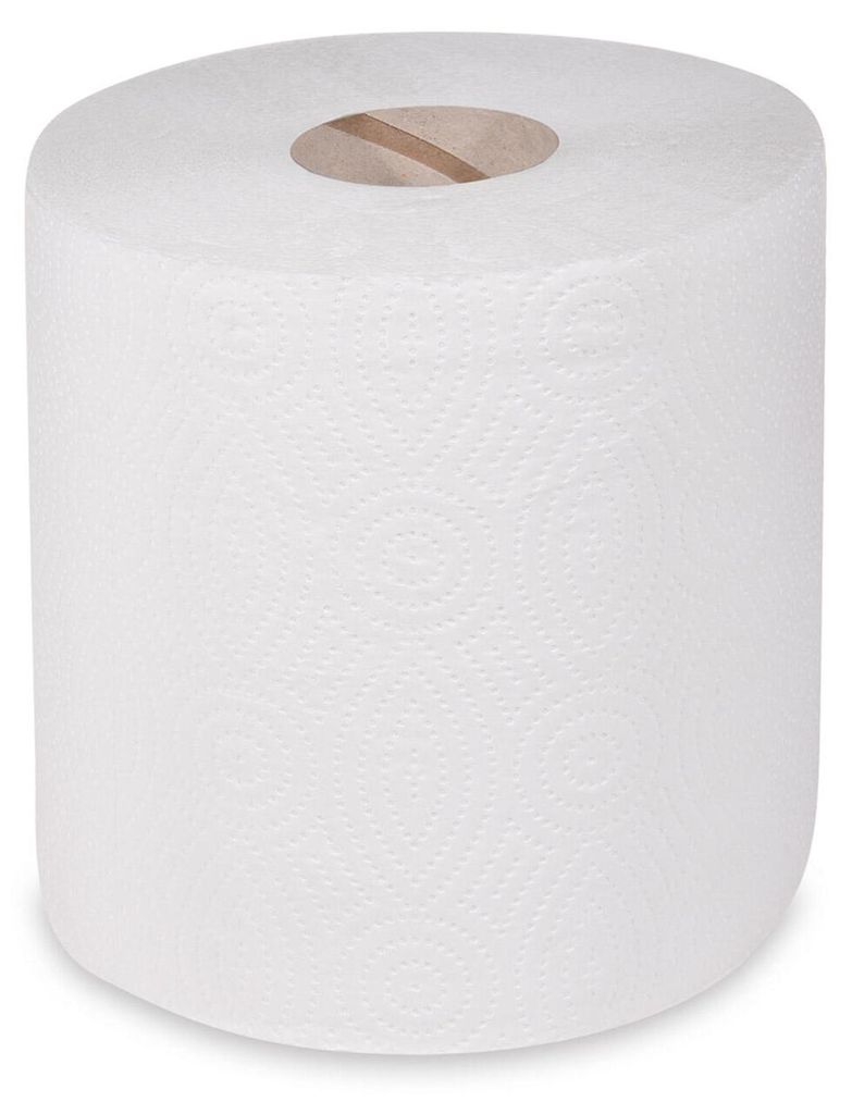 6 Rollen Küchenrollen Großrolle XXL 2-lagig Ø 19cm 19cm x Produktbild 