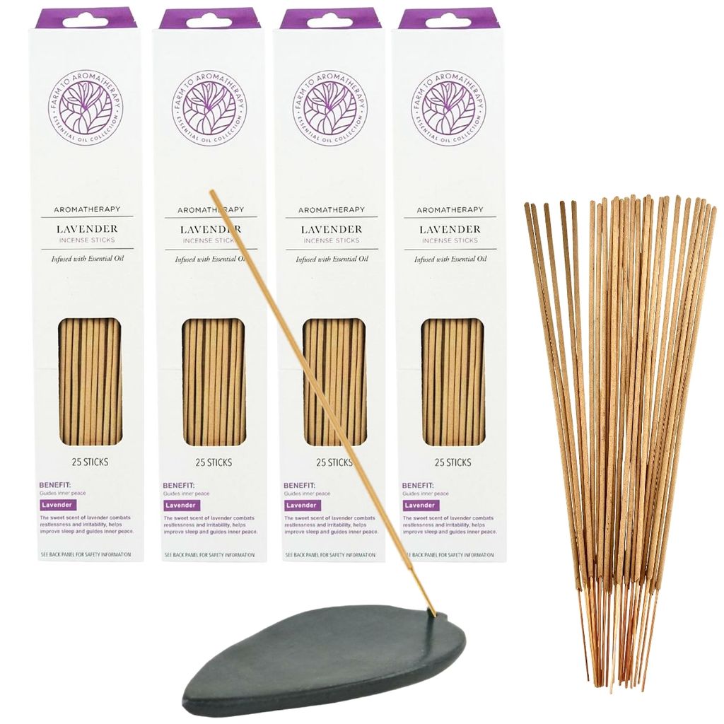 Bastoncini d'incenso aromaterapia lavanda 100 bastoncini Immagine del prodotto 