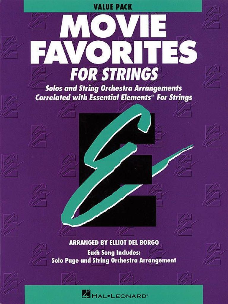 Essential Elements Movie Favorites for Strings Value Pack (2