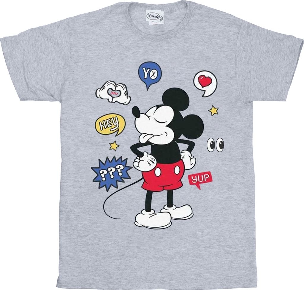 Disney - T-Shirt für Damen BI37127 (3XL) (Grau)