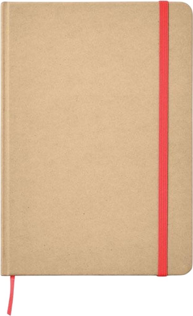 MidOcean - Notizbuch "Everwrite", recyceltes Material, A5 MO605 (1,1 cm x 21 cm x 14 cm) (Rot)