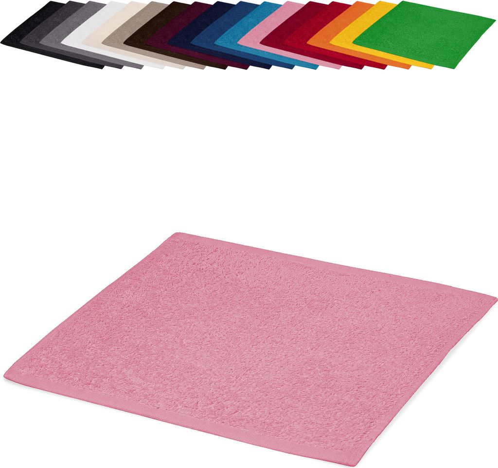 Seiftuch 30x30 cm Waschlappen Seifhandtuch 100% Baumwolle, Produktbild 
