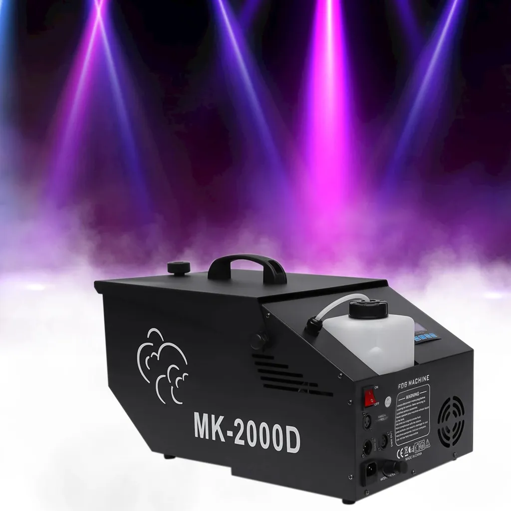 Machine à fumer 1200W débit 5000 CFM efficace contre les lumières ternes - 2