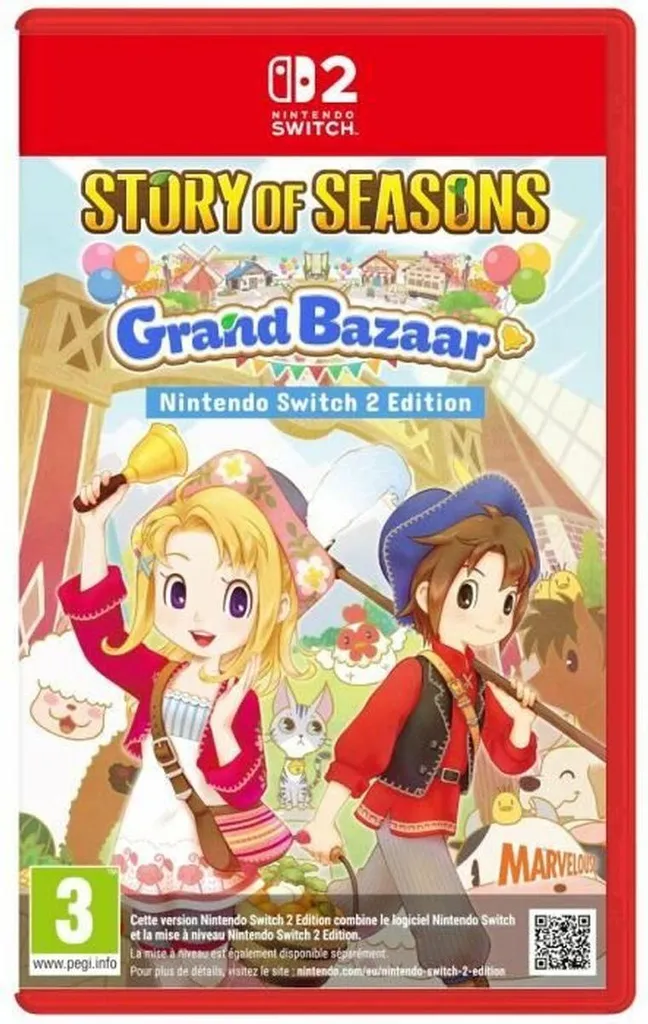 Story of Seasons Grand Bazaar Switch pour ne plus s'ennuyer en solo