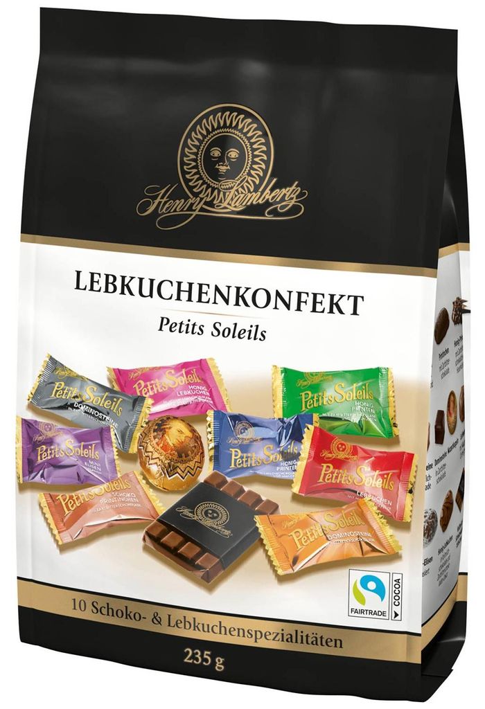 Henry Lambertz Lebkuchenkonfekt Petits Soleils 235g Produktbild 