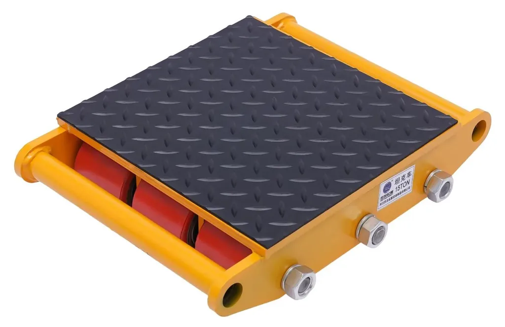 Chariot de transport 15t avec 9 roulettes acier dimensions 37x26cm