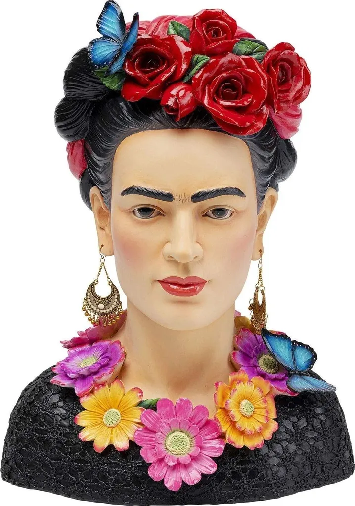 Objet déco bohème Frida Flowers pour personnaliser votre bureau ou buffet