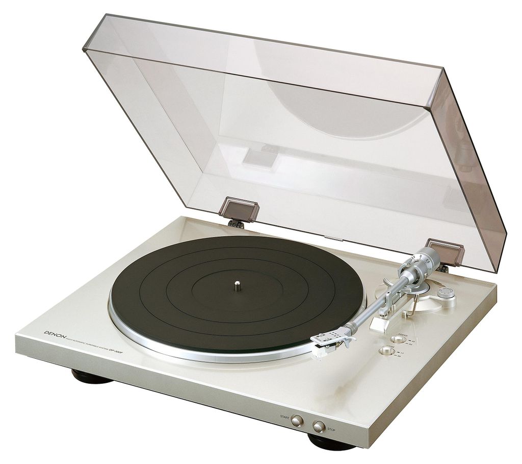 Denon DP-300F Plattenspieler Vollautomatisch silber Produktbild 