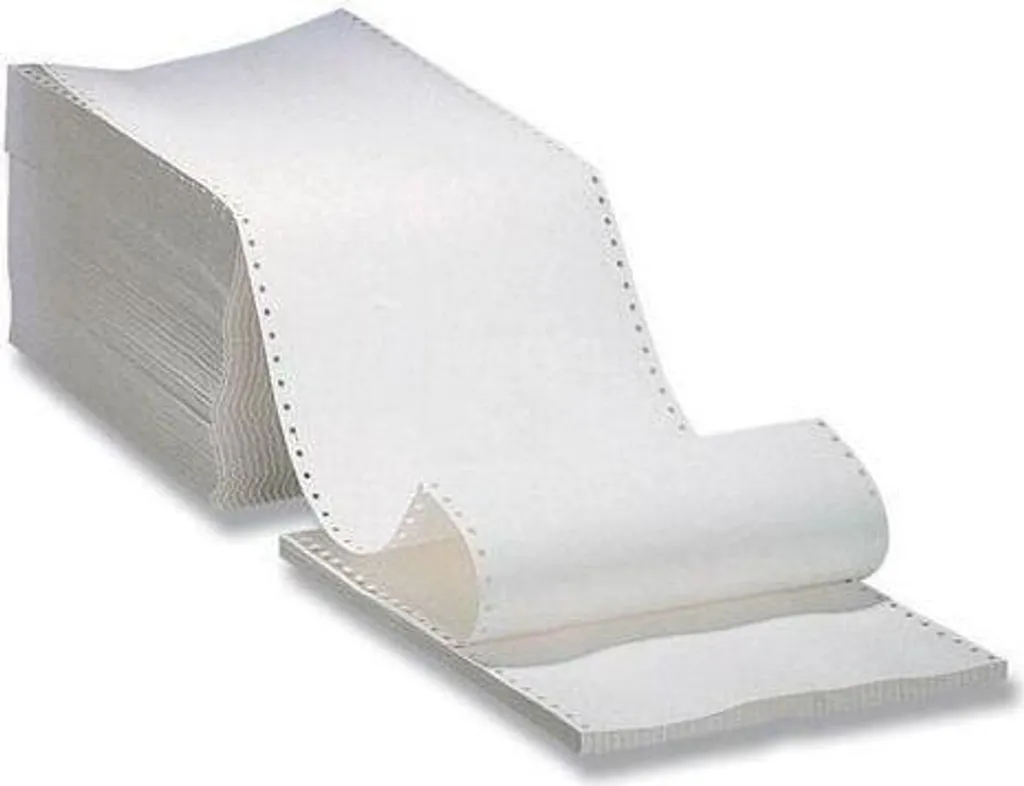 Papier à onglets 24x12 1+0 pour 2000 dossiers de classement de bureau