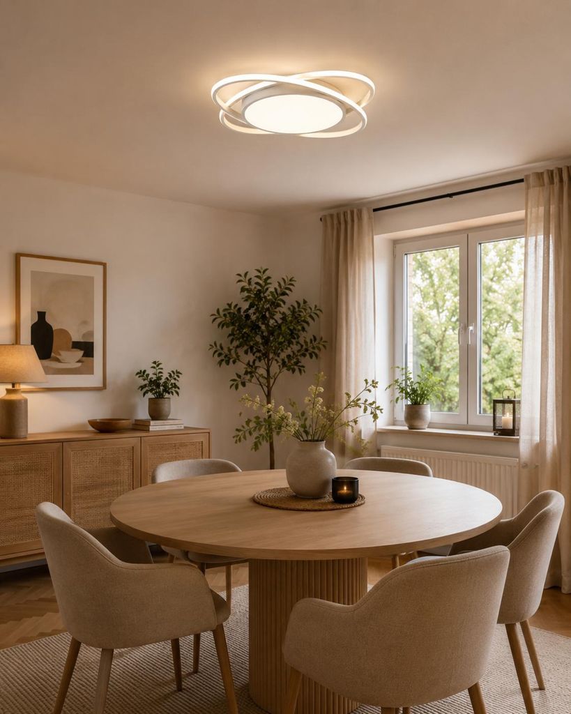 Deckenleuchte LED Deckenlampe Ø53cm,Dimmbar mit Produktbild 