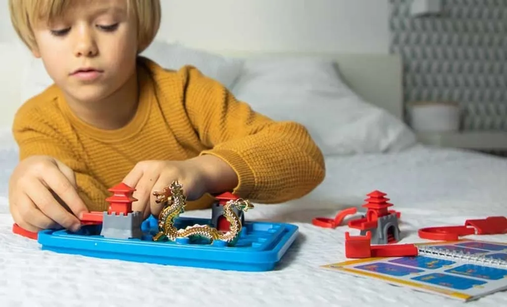 Jeu de construction Temple Connection Dragon pour stimuler la logique 3D