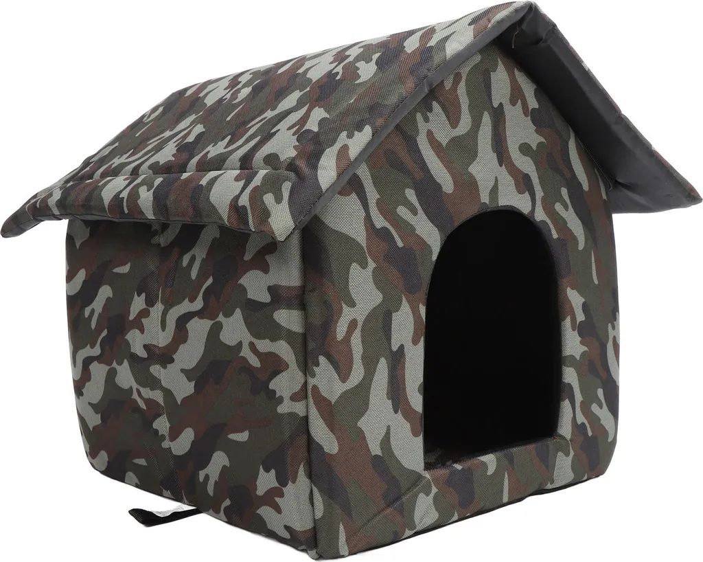 Niche pour chiens d'extérieur isolée, Abri pour chats de petite taille