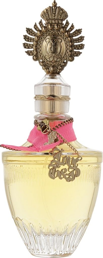 A bottle of Juicy Couture Couture Couture eau de Parfum for women.