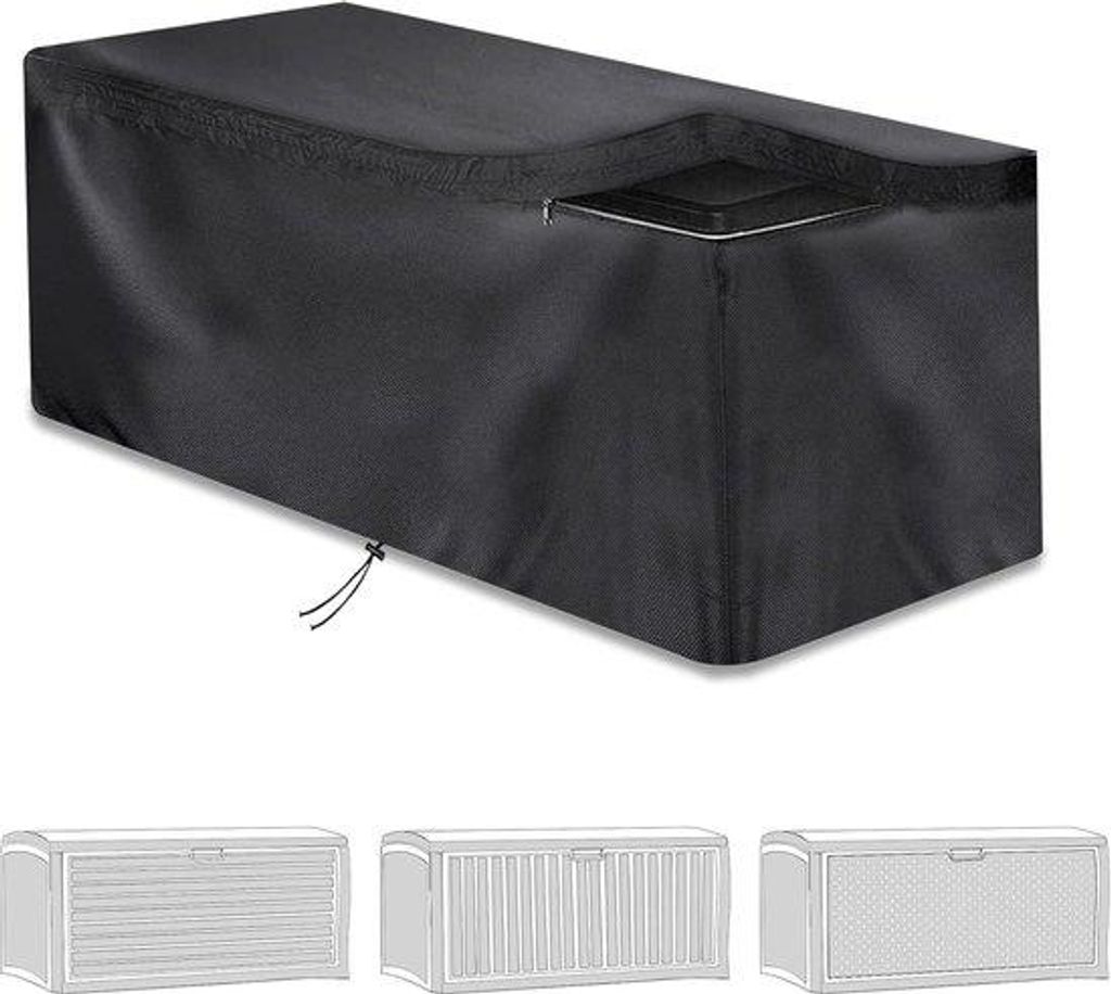 Schutzdecke für Gartenbox - witterungsbeständig - 1 Stück - 420D Oxford-Tuch - 132 x 71 x 67 cm