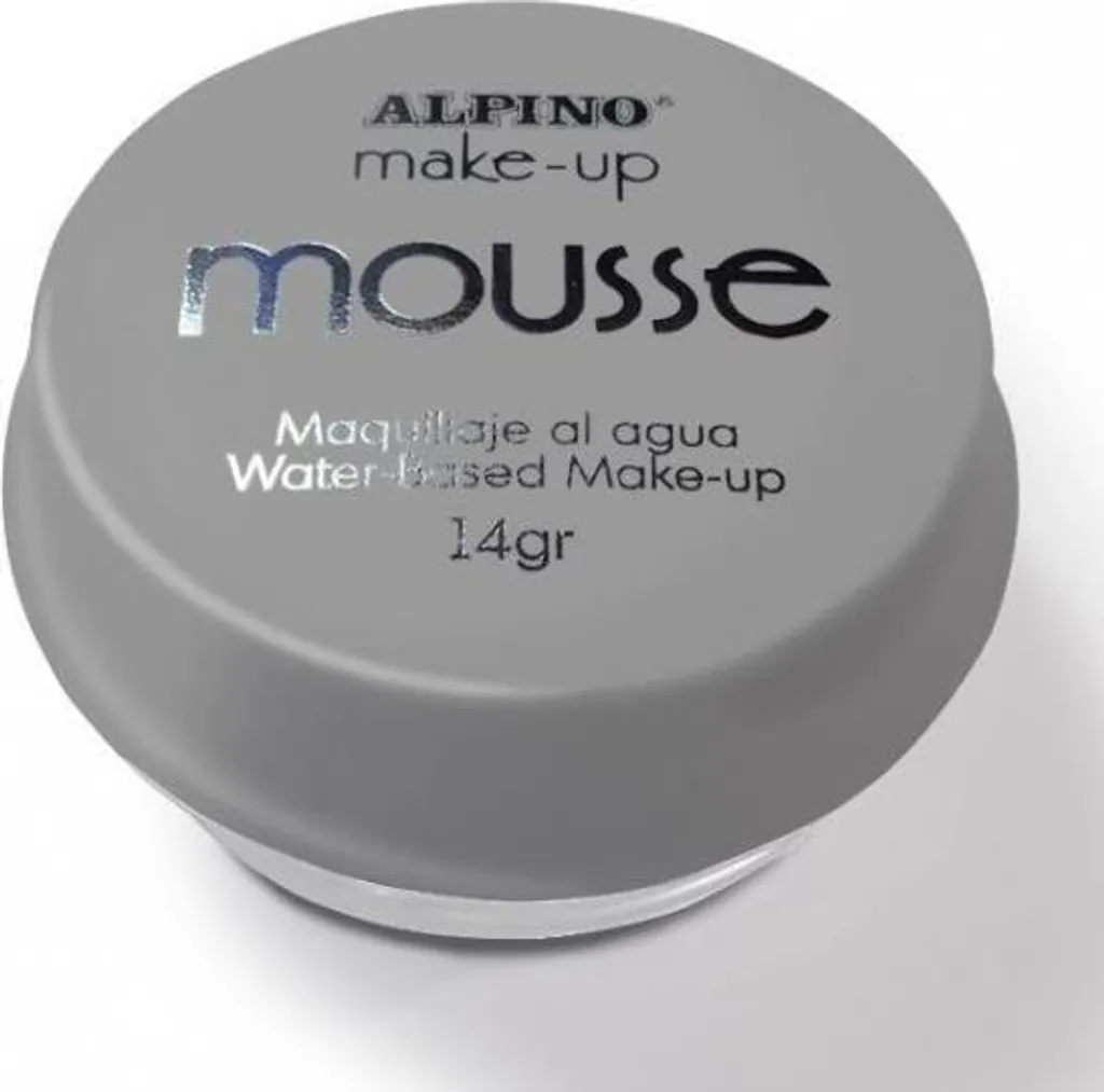 Fard en mousse argenté ALPINO 14g application facile et fini uniforme