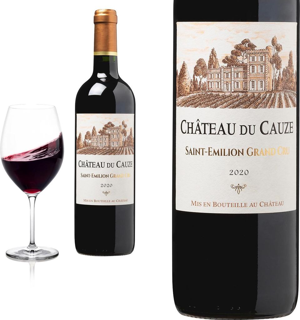 2020 Saint Emilion Grand Cru von Château DU CAUZE - Rotwein
