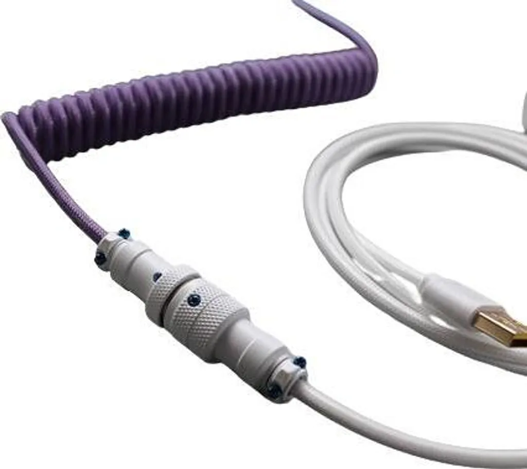 Cavo Spiralato Ducky Creator USB-C | Eleganza per Tastiere Gaming
