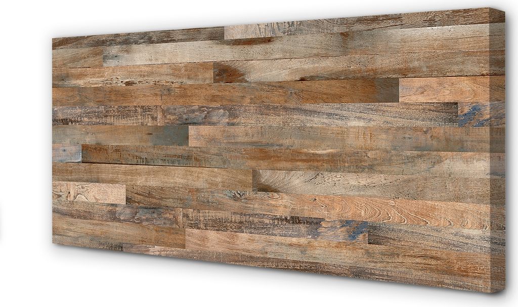 Leinwandbild 140x70 Wandkunst Platten Holzplatten