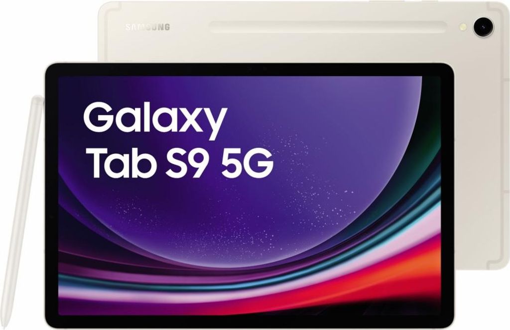 Samsung Galaxy Tab S9 256GB LTE DACH beige Produktbild 