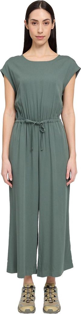 Mazine Damen Maxikleid Viscose Jumpsuit, Größe:L, Farben:bottle
