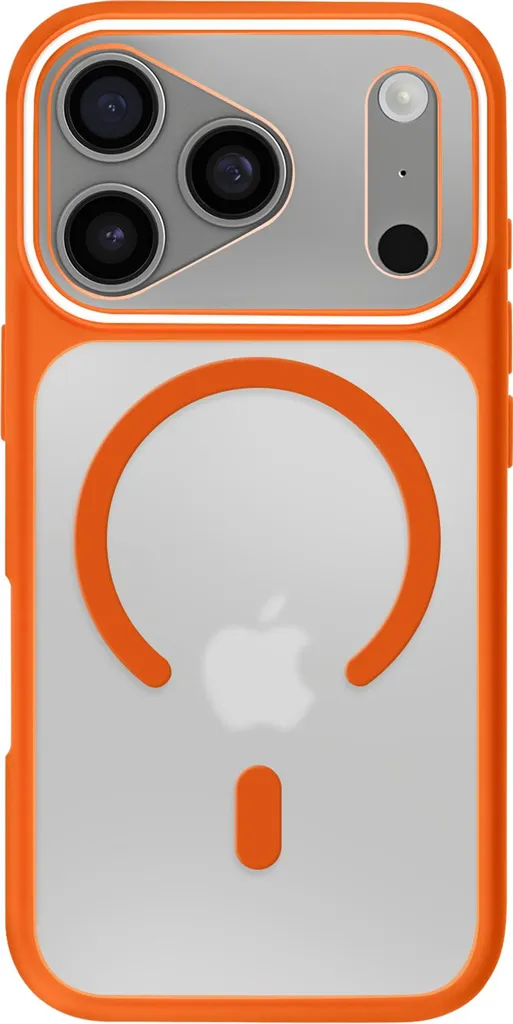 Custodia Avizar MagSafe iPhone 17 Pro Arancione - Protezione Ibrida
