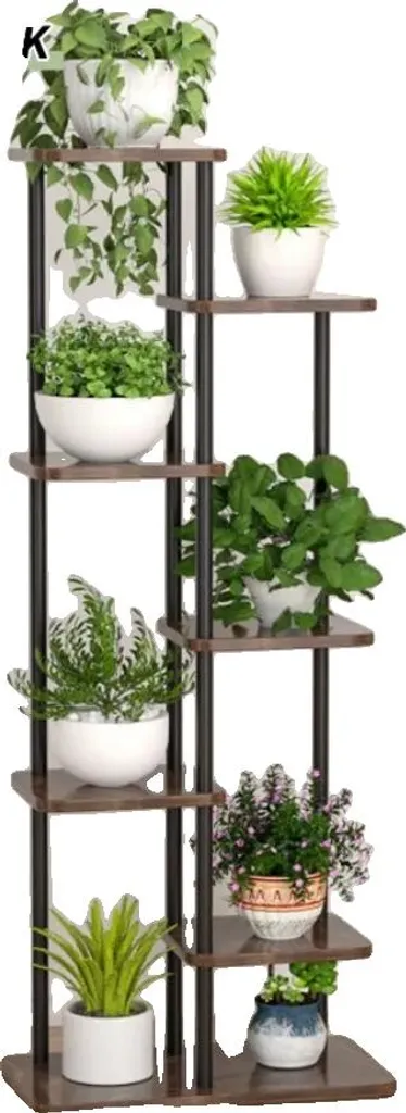 Présentoir de fleurs vertical 7 niveaux, déco salon et balcon fermé