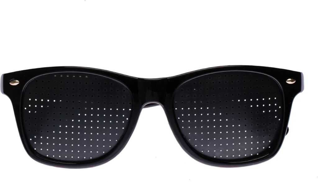 Rasterbrille Lochbrille Gitterbrille Augentraining Produktbild 4