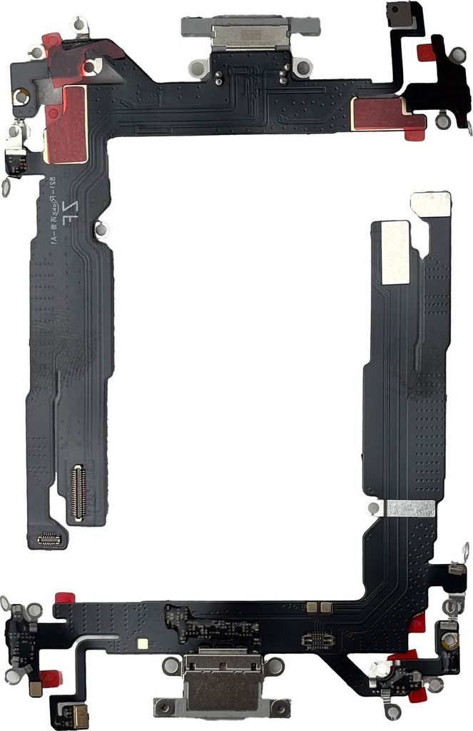 Für Apple iPhone 16 Ladeanschluss Dock Connector Reparatur Ersatzteil Weiß