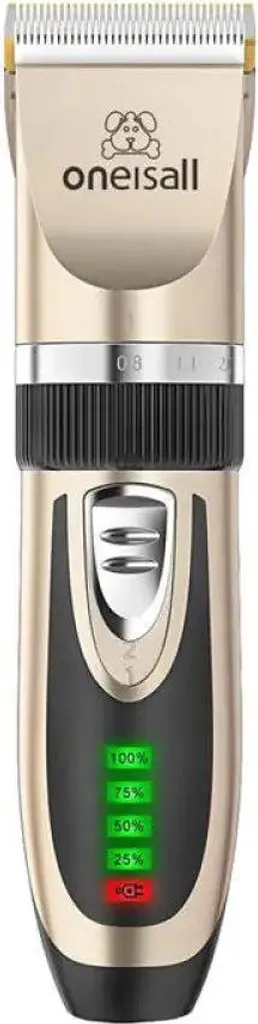 Tondeuse pour animaux Oneisall X2 silencieuse avec sabots de guidage