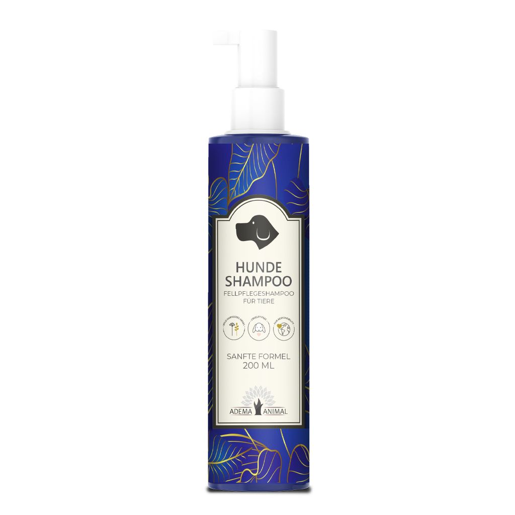 Adema Animal Hunde Shampoo - Hundeshampoo - gegen Fell Geruch – Fellpflege – für alle Hunderassen geeignet – für alle Hunderassen – Hun...