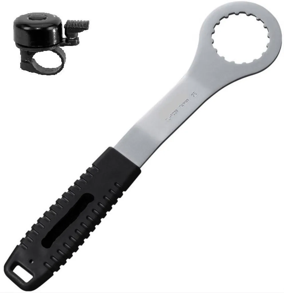 Clé de pédalier Hollowtech II TL-FC36 et sonnette vélo de route