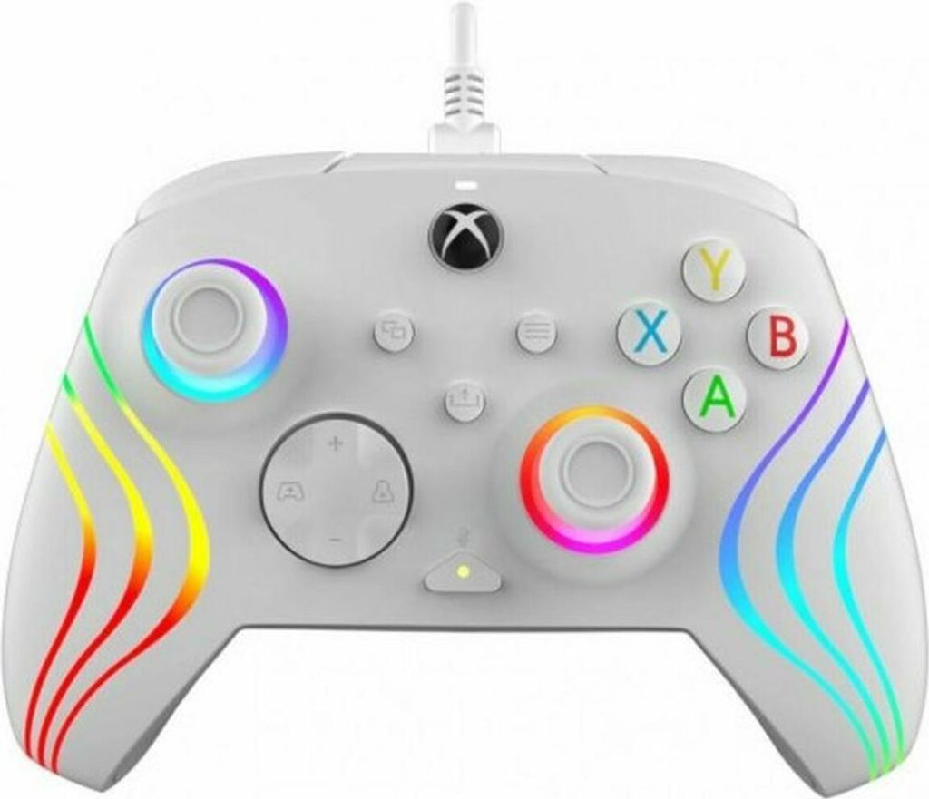 PDP Afterglow Wave Kabelgebundener Controller: White Für Produktbild 