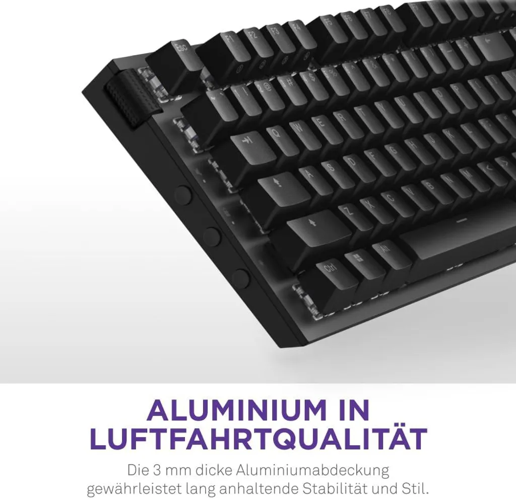 Clavier Gaming NZXT Function 2 Performance Esports Optique RGB Noir Pro - 5