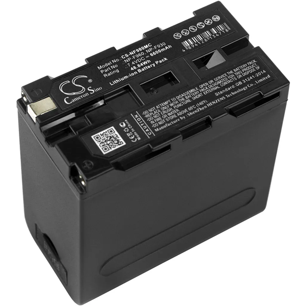 Batterie NP-F960 Idéale pour Tournage Extérieur et Moniteur de Terrain Vidéo