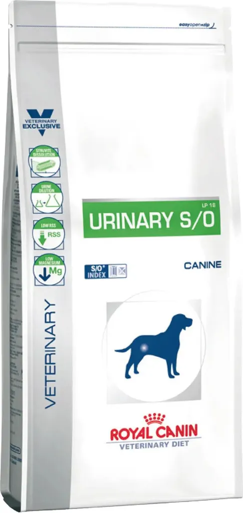 Stop aux Calculs avec Royal Canin Urinary S/O LP18 13kg pour Chien Fragile