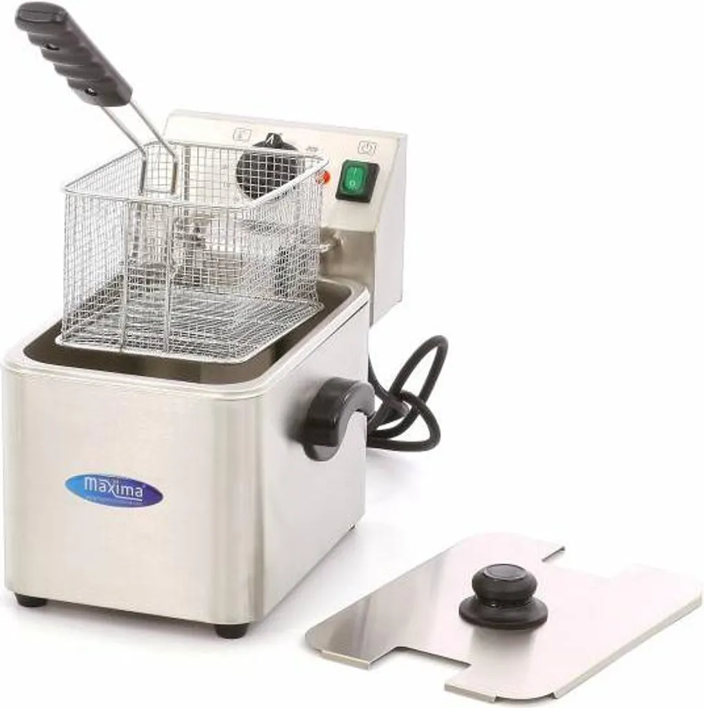 Friggitrice Professionale Piccola Maxima 4L - Ideale per Feste e Sagre